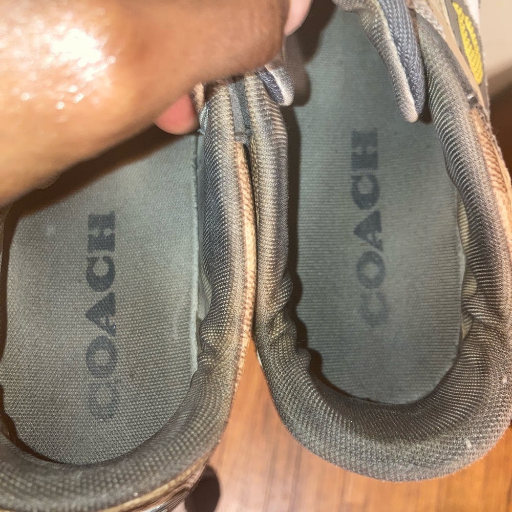 Vintage style Coach men’s sneakers WORN / UNIQUE - Picture 6 of 7